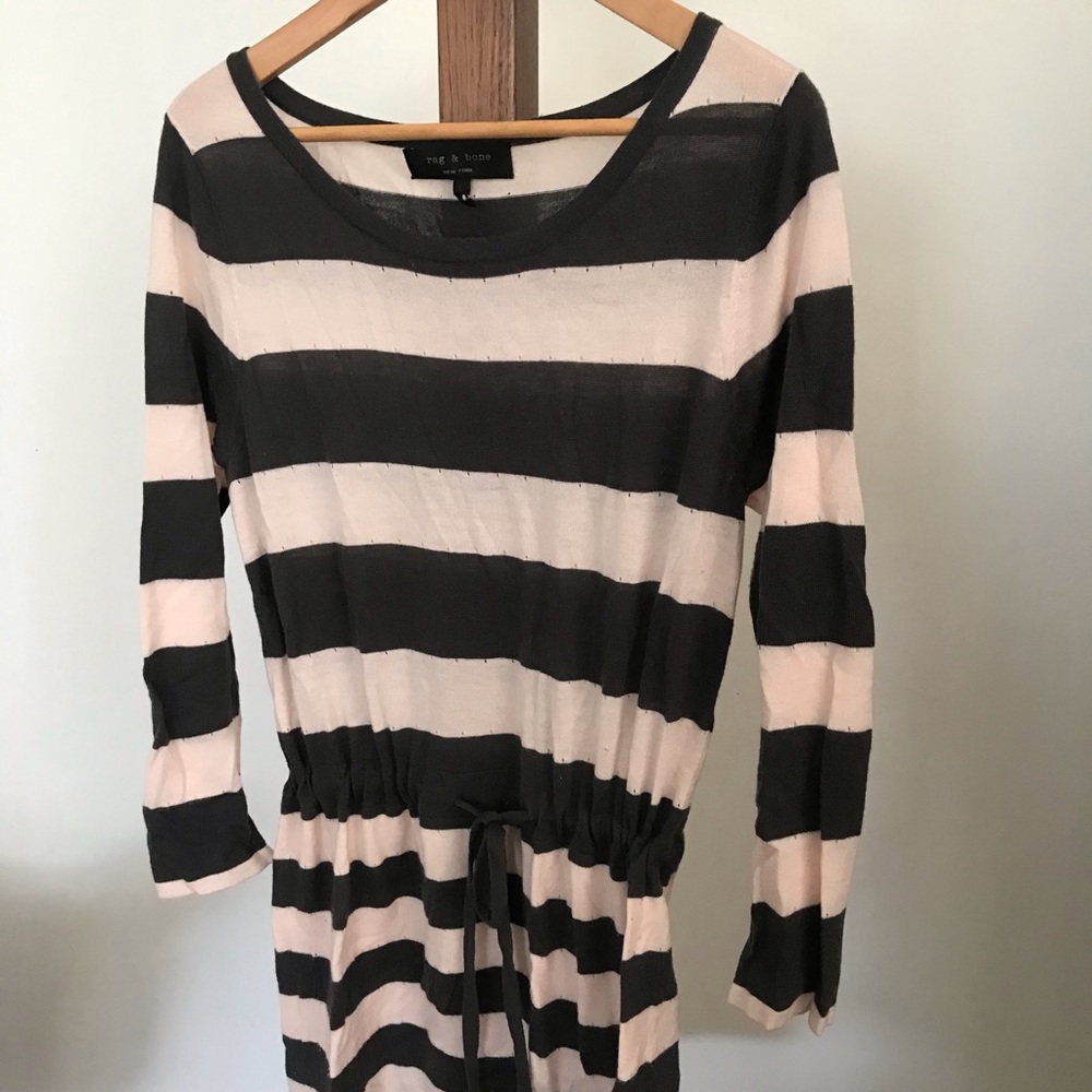 rag & bone Striped Sweater Dress